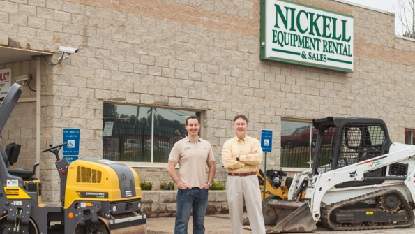 Josh and Tom Nickell owners of Nickell Equipment Rental amp Sales
