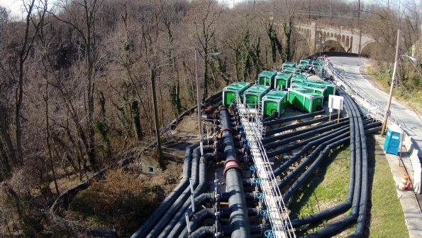 Specialty rentals such as this pump application remains an important segment of Sunbelt Rentals39 growth