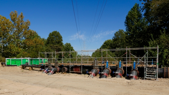 Sunbelt Rentals already a major player in pump rental shown above on a bypass project adds to its pump division with the acquisition of Mavrick Pump Services in Texas and Colorado