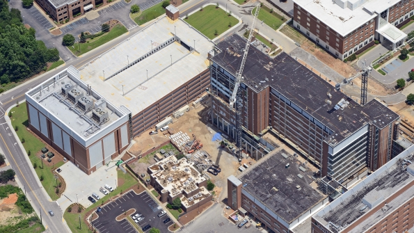Overview of Lexington Medical Center project in Columbia SC