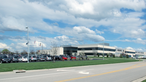 TVH39s Olathe Kan headquarters The company estimates in the past year it saved 6613 trees more than 27 million gallons of water 15 million kilowatt hours of electricity and more