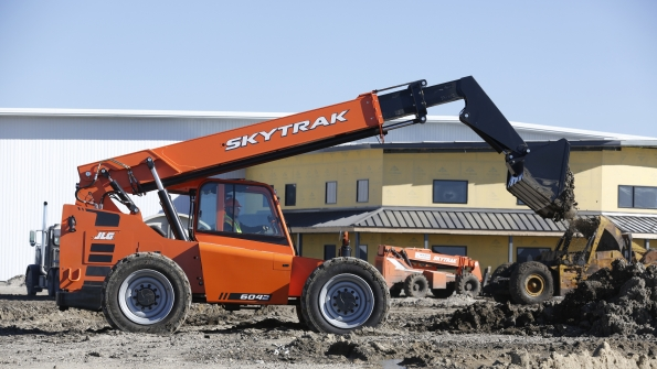 The cold weather package for SkyTrak telehandlers includes a hydraulic tank heater battery heater breather heater and cold weather fluids