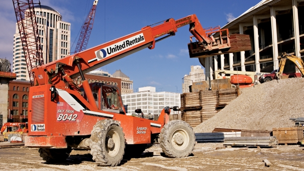 United Rentals is experiencing demand in all sectors and geographies
