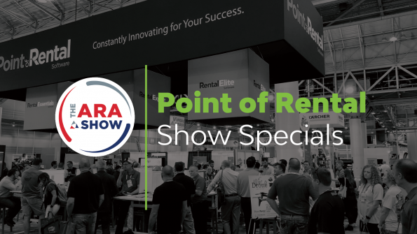 Point of Rental is offering show specials on several awardwinning products including some RER Innovative Product Award winners
