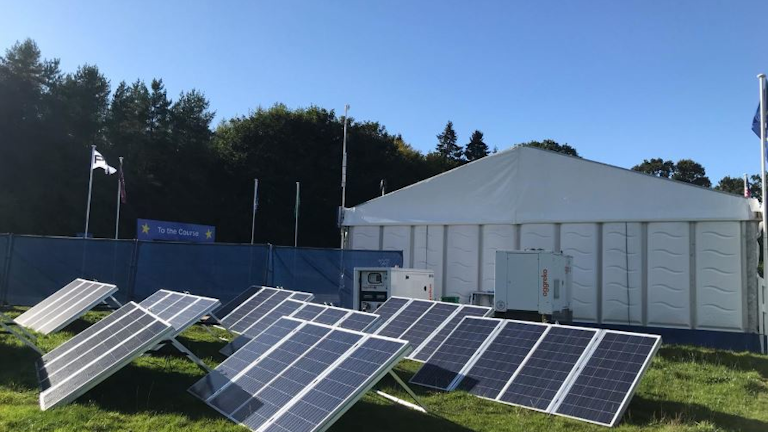 Aggreko Powers Ladies Scottish Open Golf Tournament In Aberdeen Scotland Rental Equipment Register