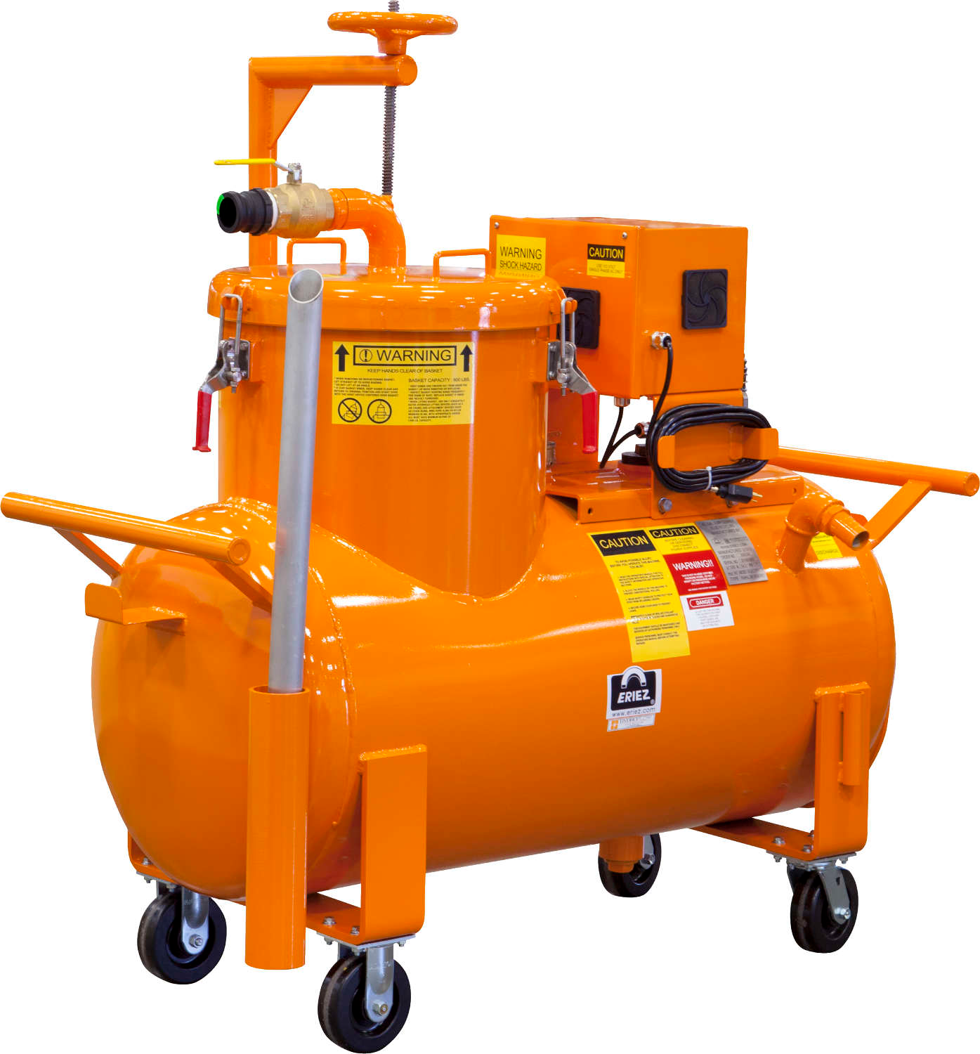 New features have been added to select Eriez sump pump cleaners.