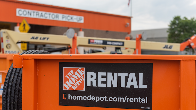 Home Depot Launches New Rent Online Pickup In Store Technology Rental Equipment Register