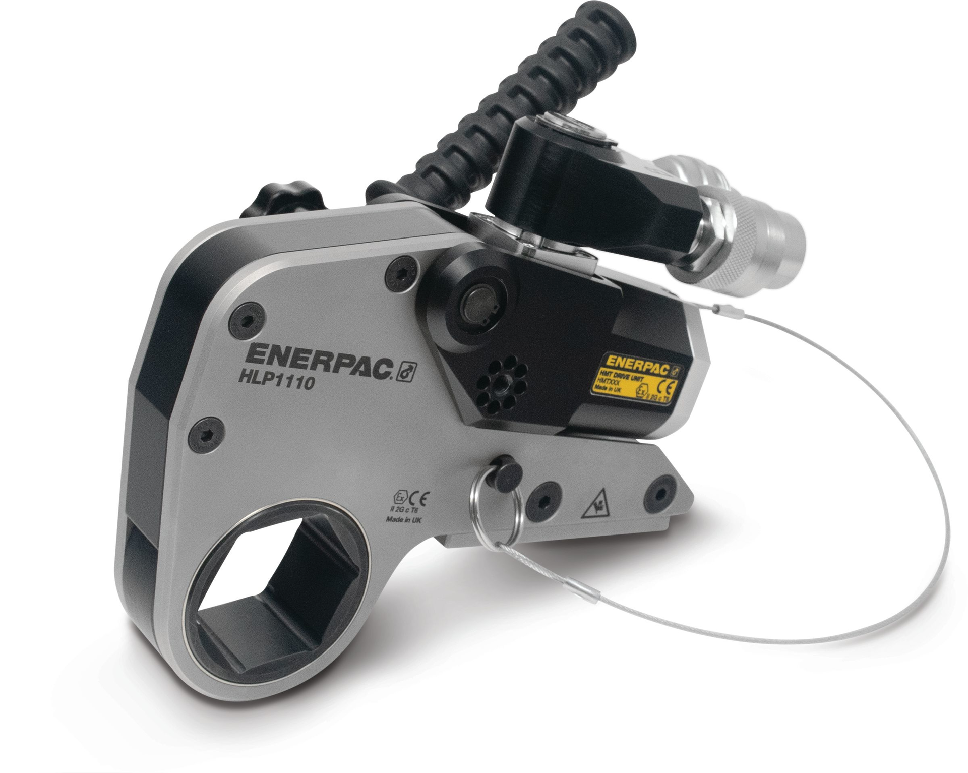 Pictured is the Enerpac HMT 13000 Interchangeable Torque Wrench.