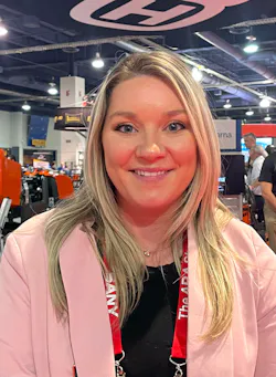 Britani Lolley with Bounce Around Austin at the 2021 ARA Show in Las Vegas Britani Lolley with Bounce Around Austin at the 2021 ARA Show in Las Vegas