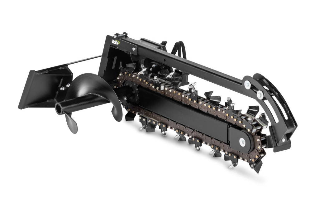 ASV trenchers attachment