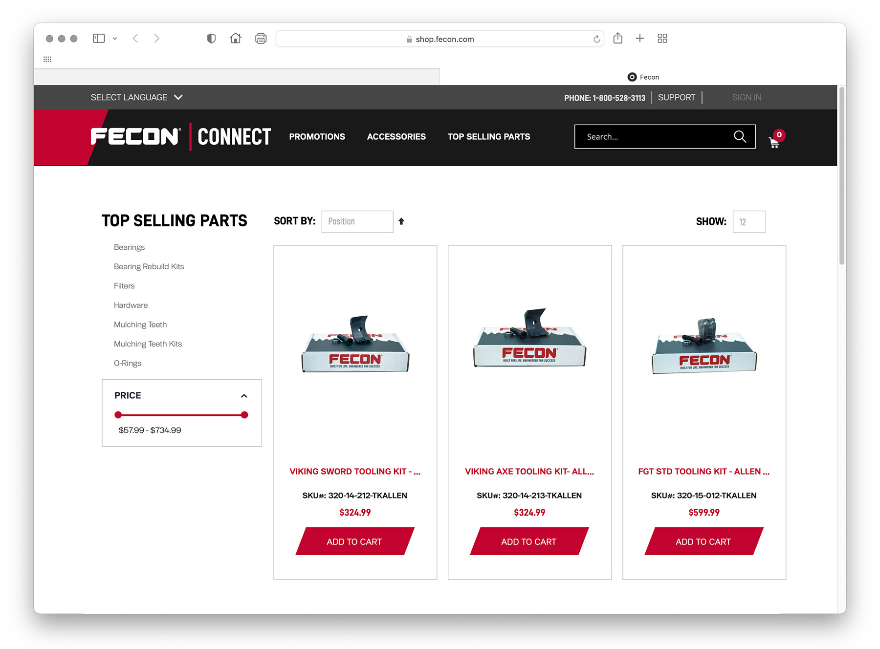 Fecon Launches E Commerce Site 631240a198c98