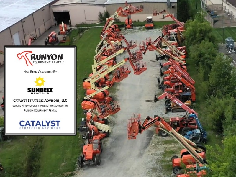 Catalyst Advises Runyon Equipment Rental 6504b4b5d516c