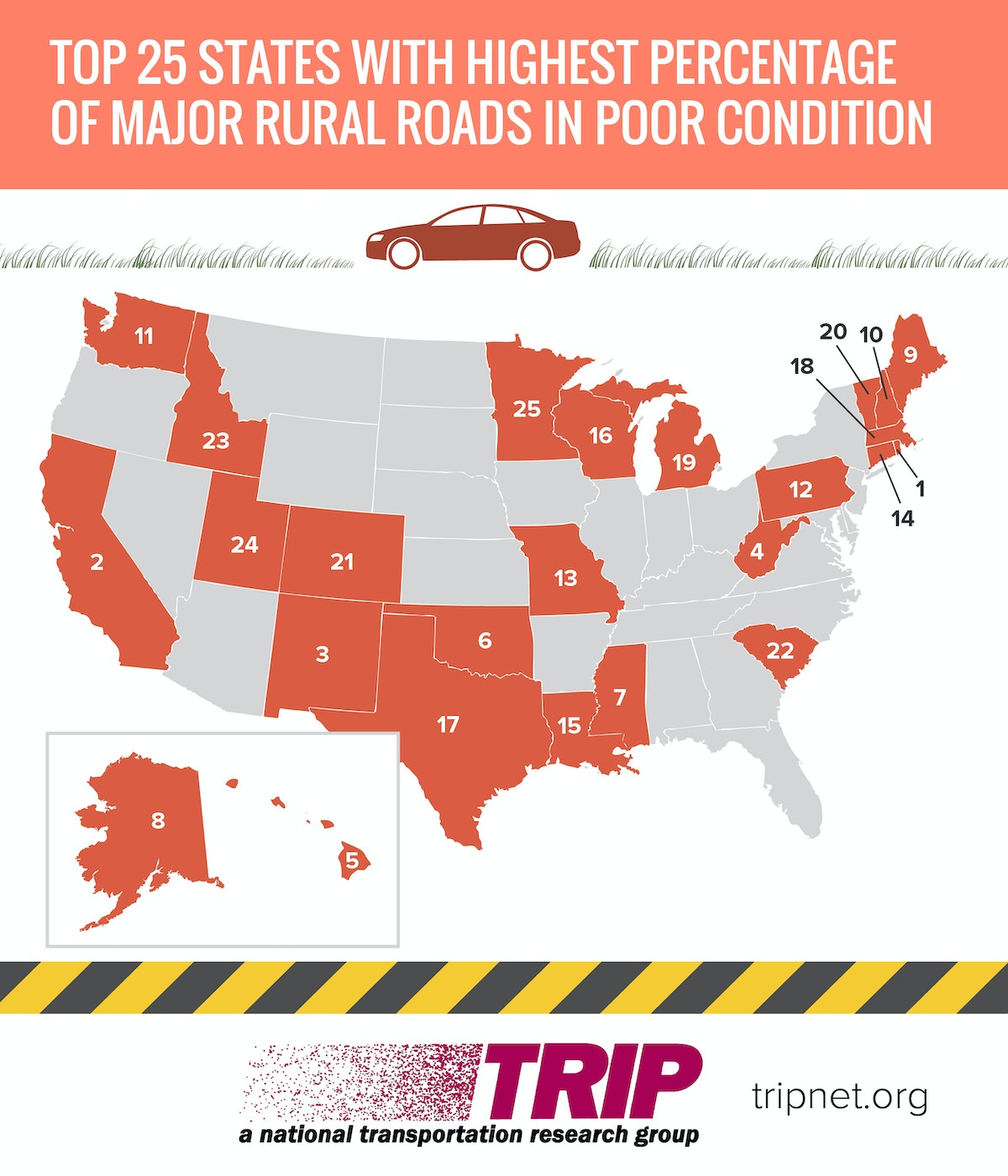 1654795593648 Rural Roads Top 25 States Trip Infographic May 2019