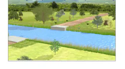 USB Liberty Panel Bridge Animation USB Liberty Panel Bridge Animation