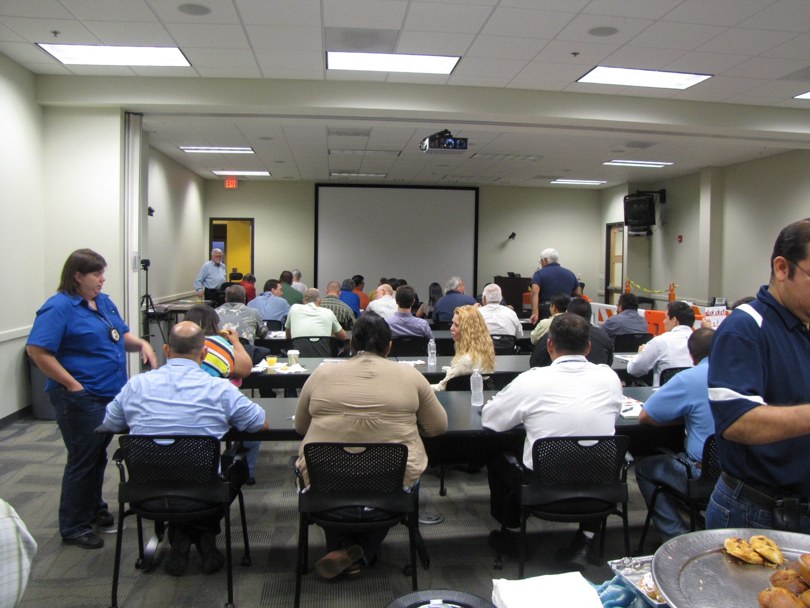 Attendees, from the back of the class, City of San Antonio AWZ Presentation, July 20, 2012