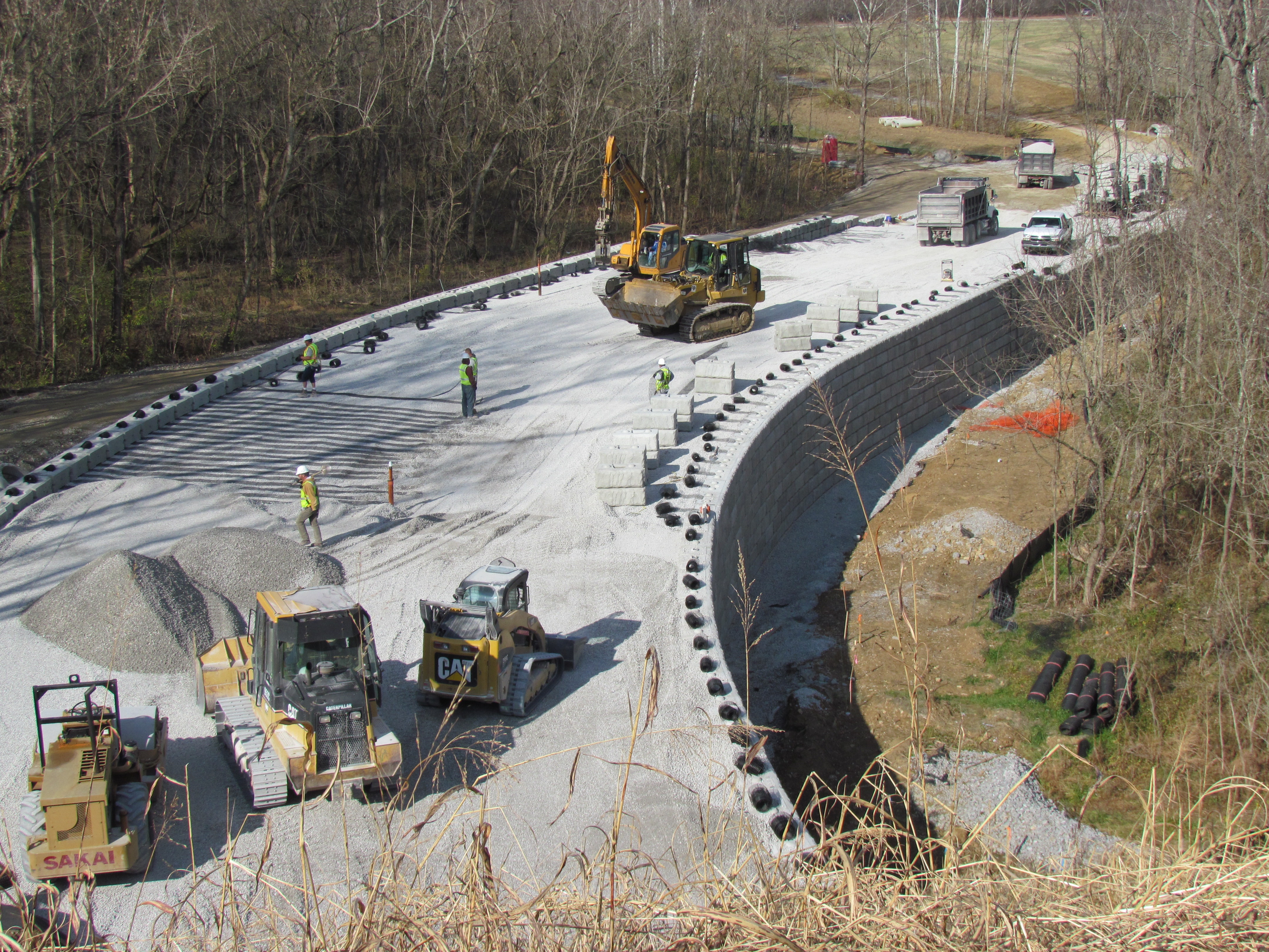 Redi-Rock PC System Walls at the Parklands_0