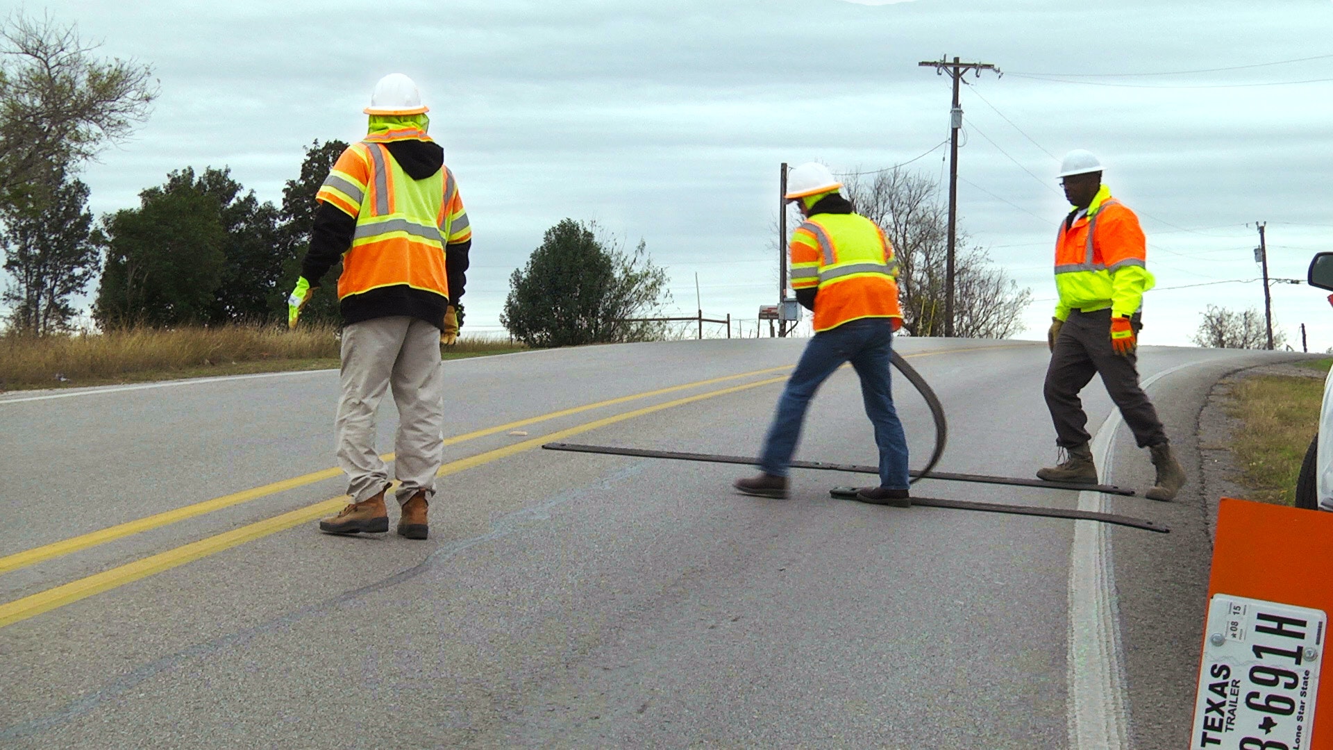 Pic 2, NLine Flagging Crew, Seguin, TX, Dec 2014