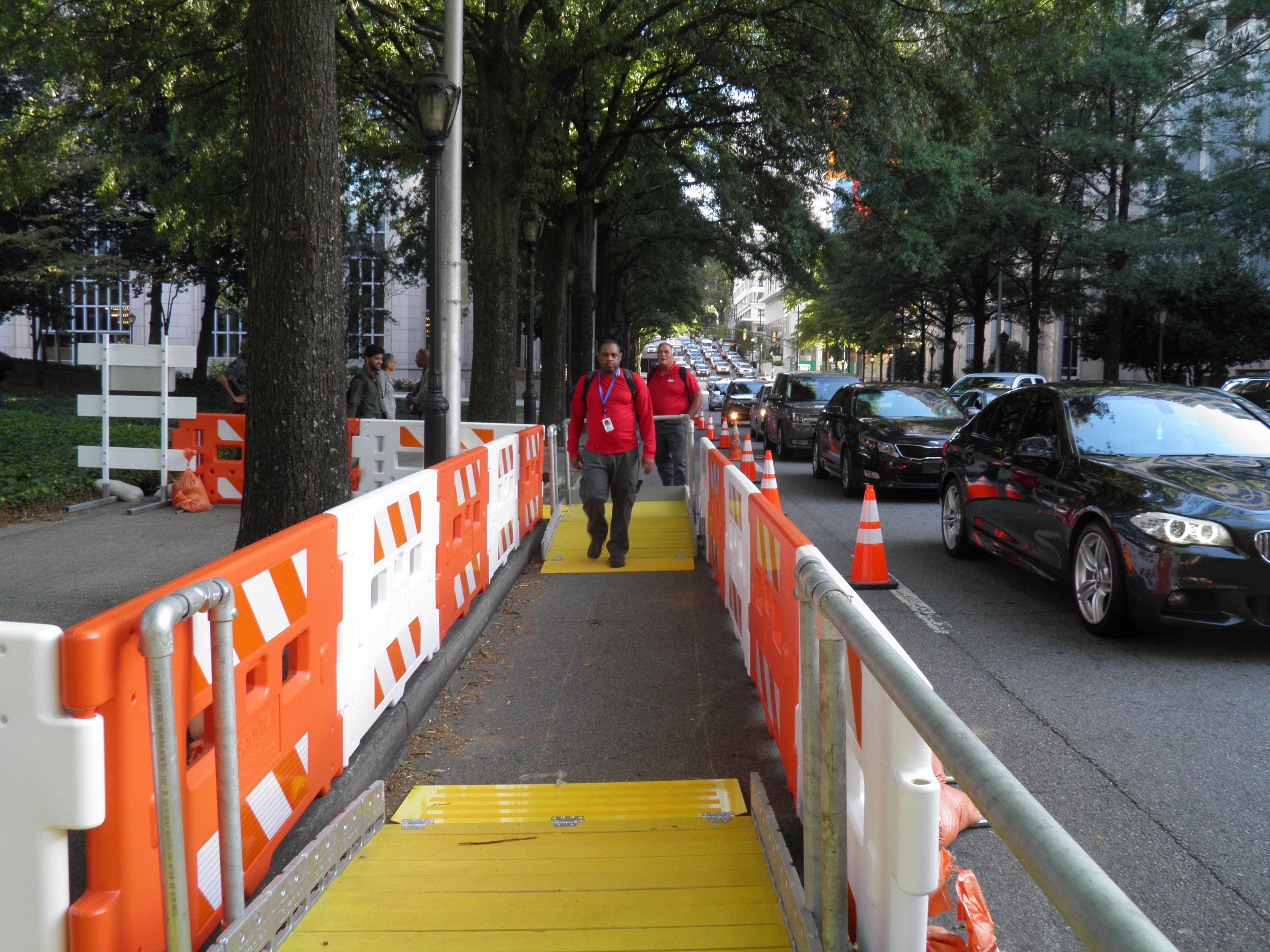 Peachtree St AWZ Demo, Oct 19, 2018