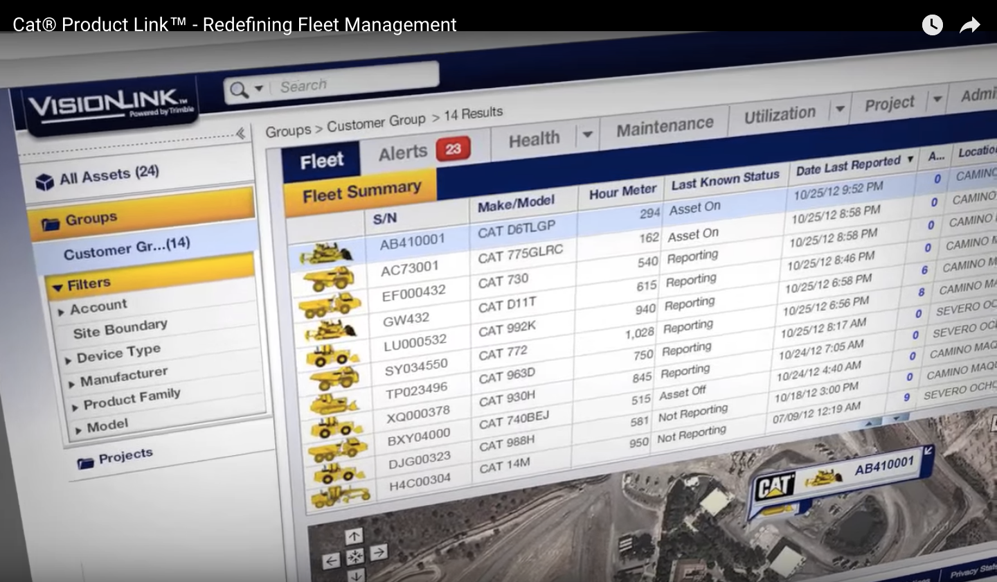 CAT ProductLink image 2016