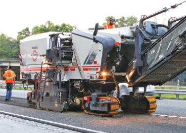 Ashpalt milling machines