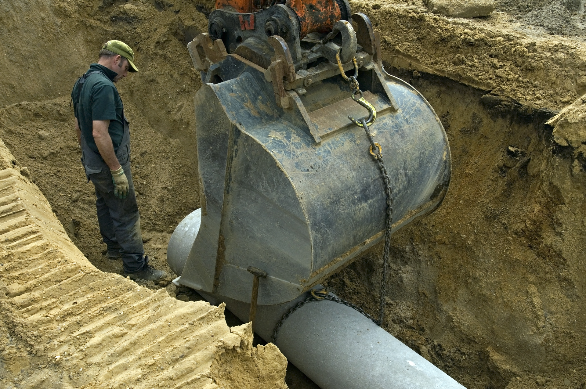 Construction New Sewer System Netherlands Sjors737 62f114105db99