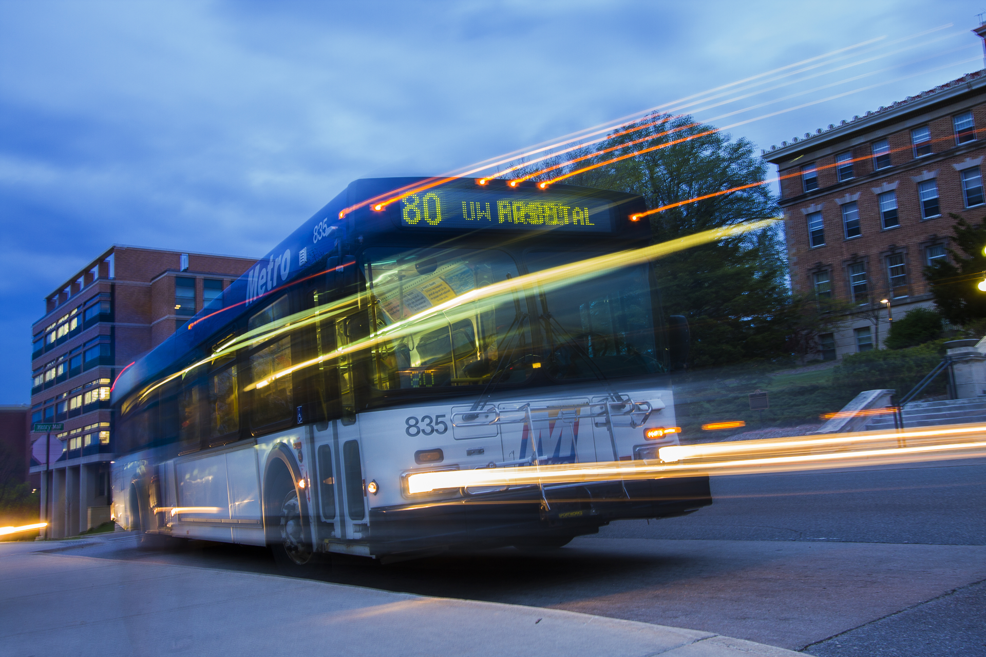Transit Bus At Night Vickifrance 62f3c18864c5e