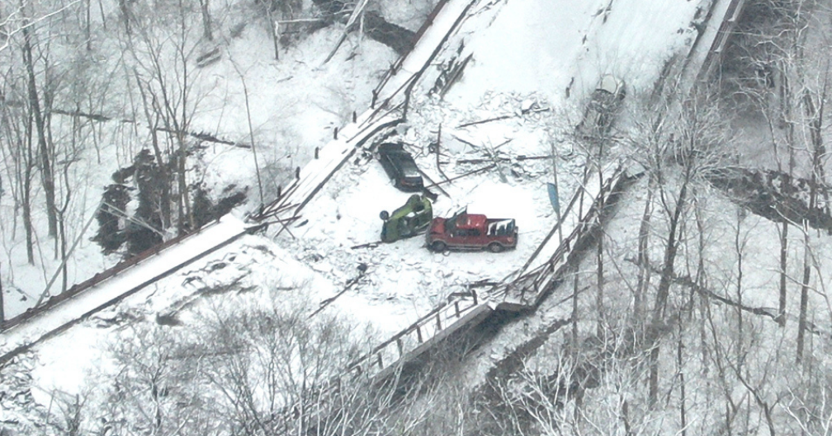 The Fern Hollow Bridge Collapse | Photo Credit: Pennsylvaniatoday.com
