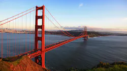 Golden Gate Bridge Final Phase Construction Golden Gate Bridge Final Phase Construction