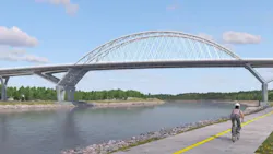 Sagamore Bridge Rendering Sagamore Bridge Rendering