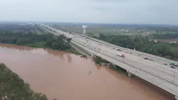 Brazos river bridge Brazos river bridge