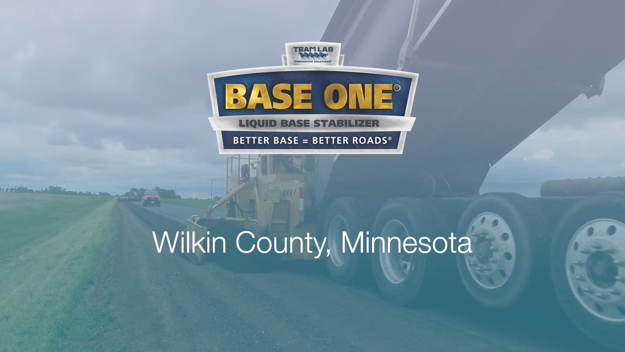 County Modifies Equipment to Add Base Stabilizer to Shouldering Material