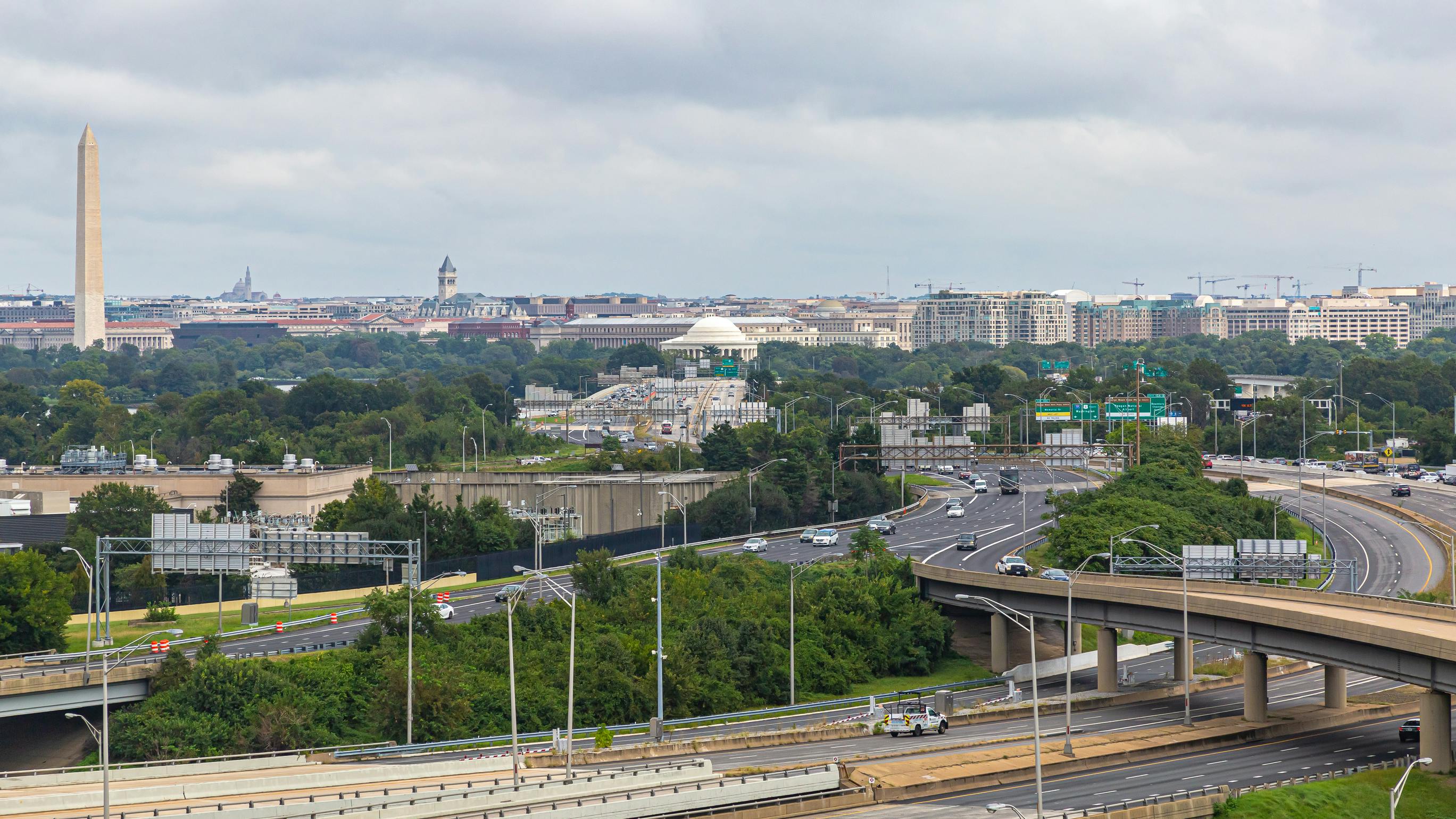 Washington D.C. roads