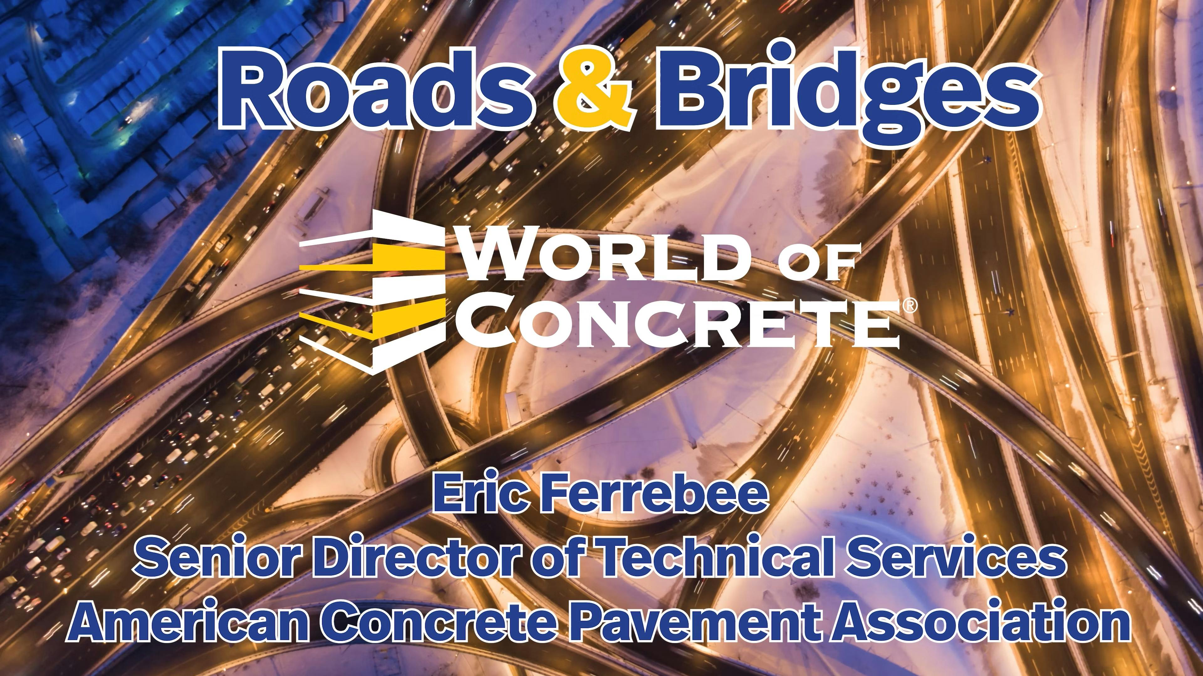 World of Concrete 2025: Sustainability with Eric Ferrebee of the American Concrete Pavement Association