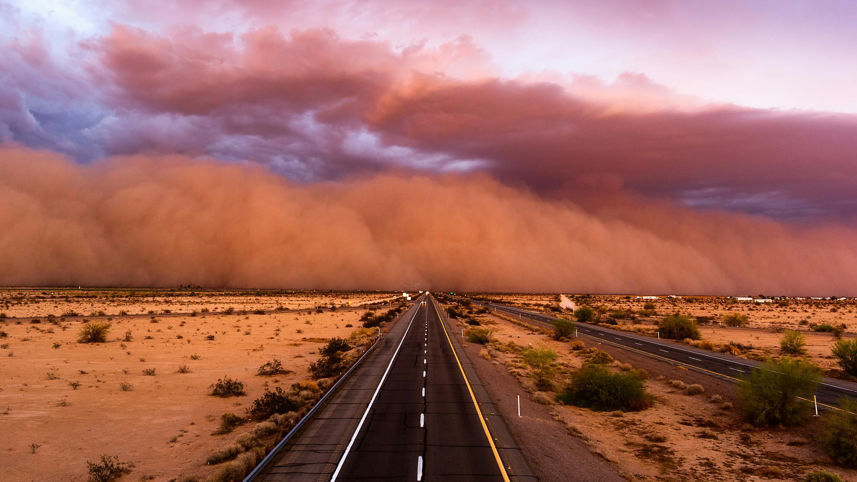 Arizona dust detection system