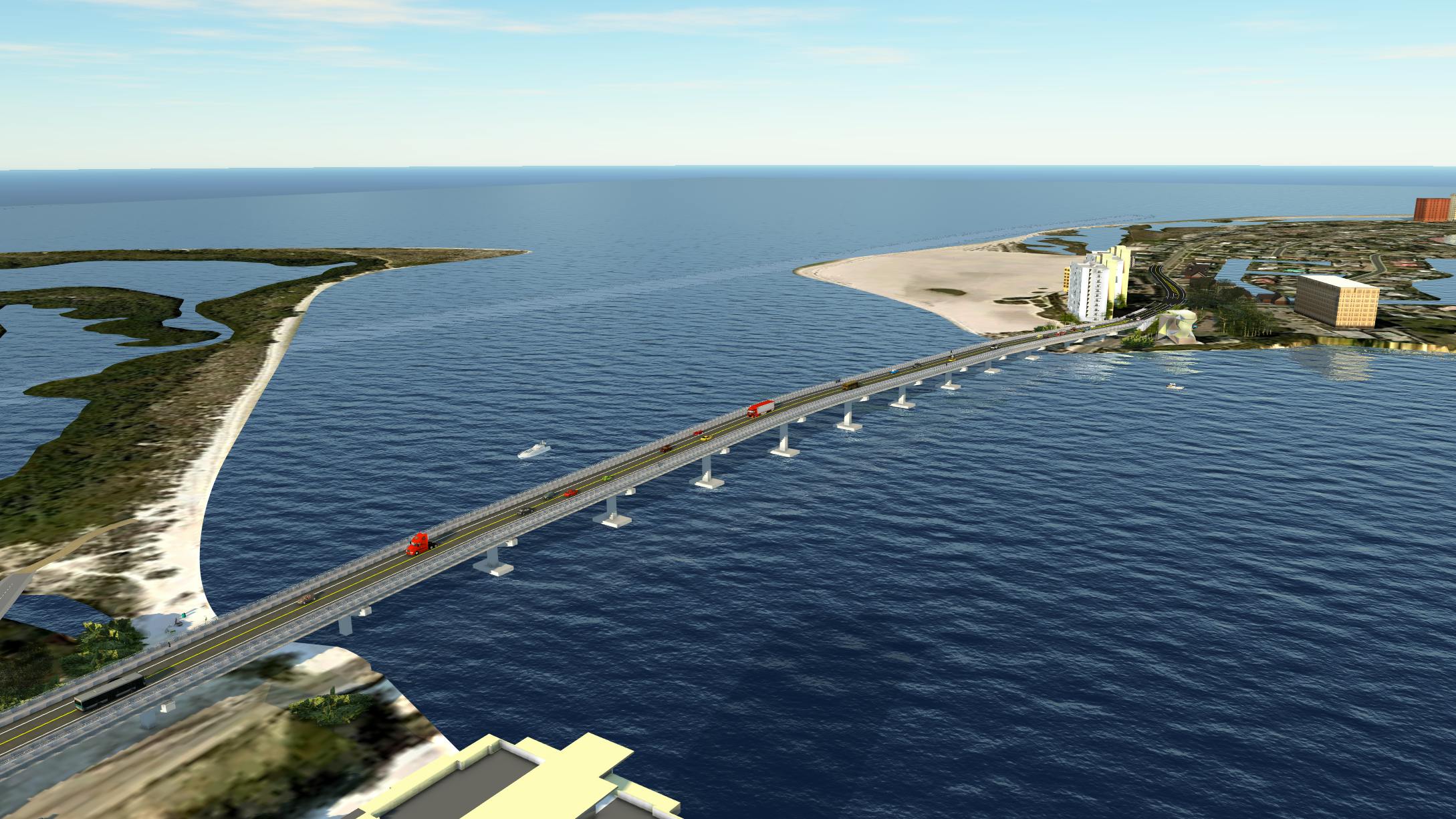 Big Carlos Bridge rendering.