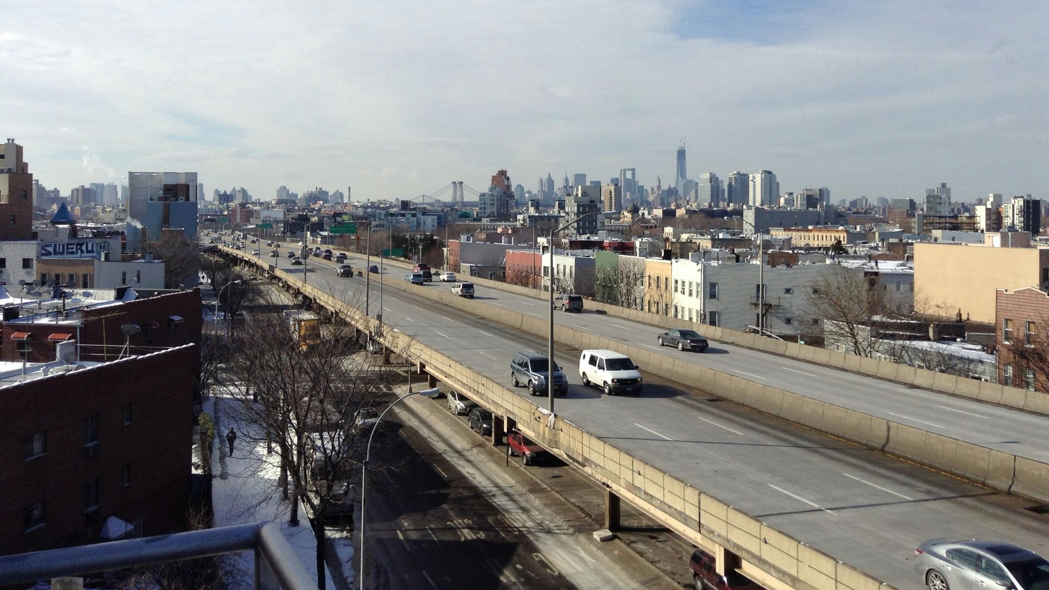 The Brooklyn Queens Expressway.