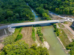 The King Avenue/Grandin Road Bridge in South Lebanon, Ohio. The King Avenue/Grandin Road Bridge in South Lebanon, Ohio.