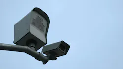A traffic camera. A traffic camera.