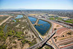 An aerial view of Loop 101 and Loop 202 in Maricopa County, Ariz. An aerial view of Loop 101 and Loop 202 in Maricopa County, Ariz.