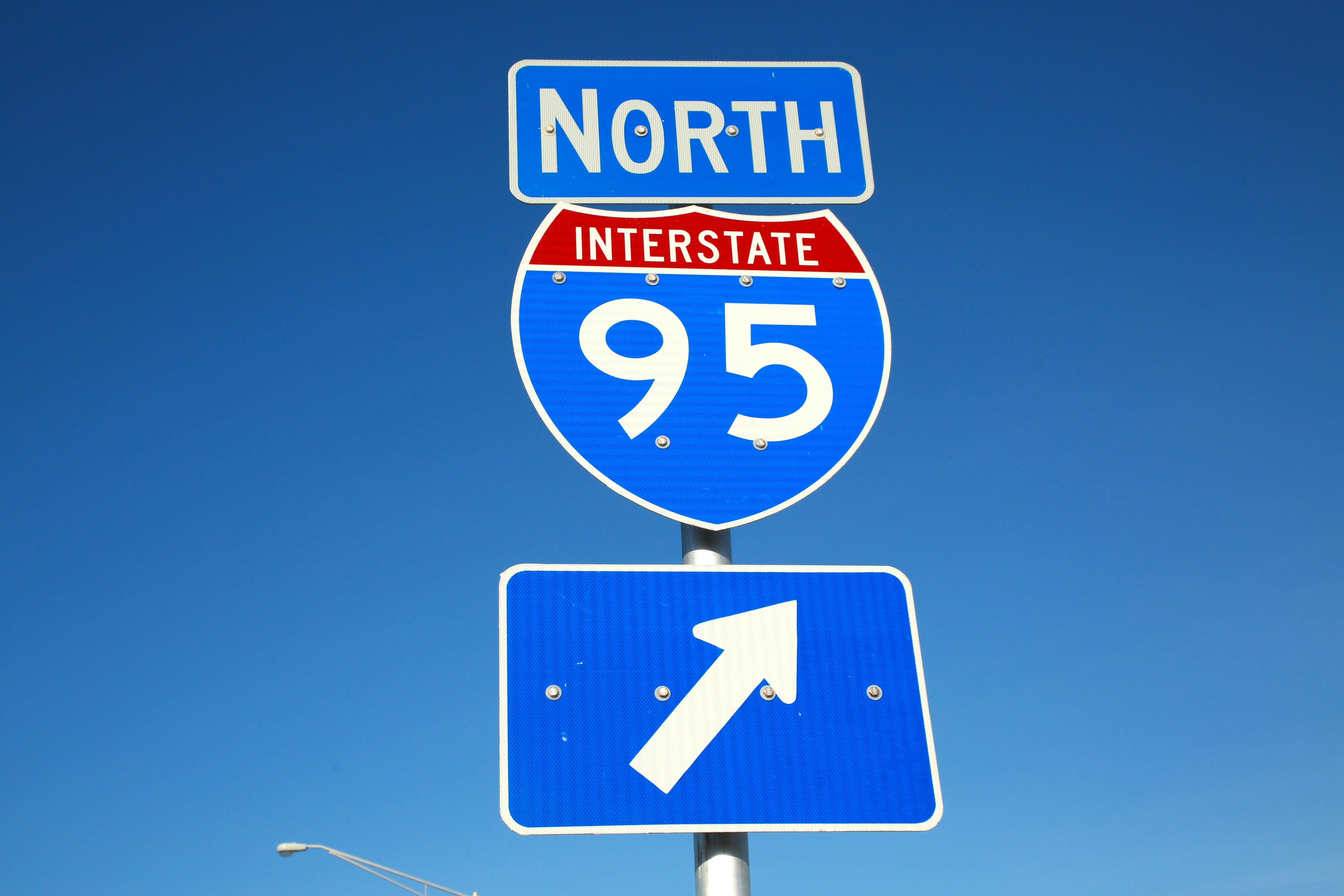 Signage for Interstate 95