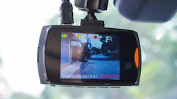 A dashcam recording from inside the vehicle. A dashcam recording from inside the vehicle.