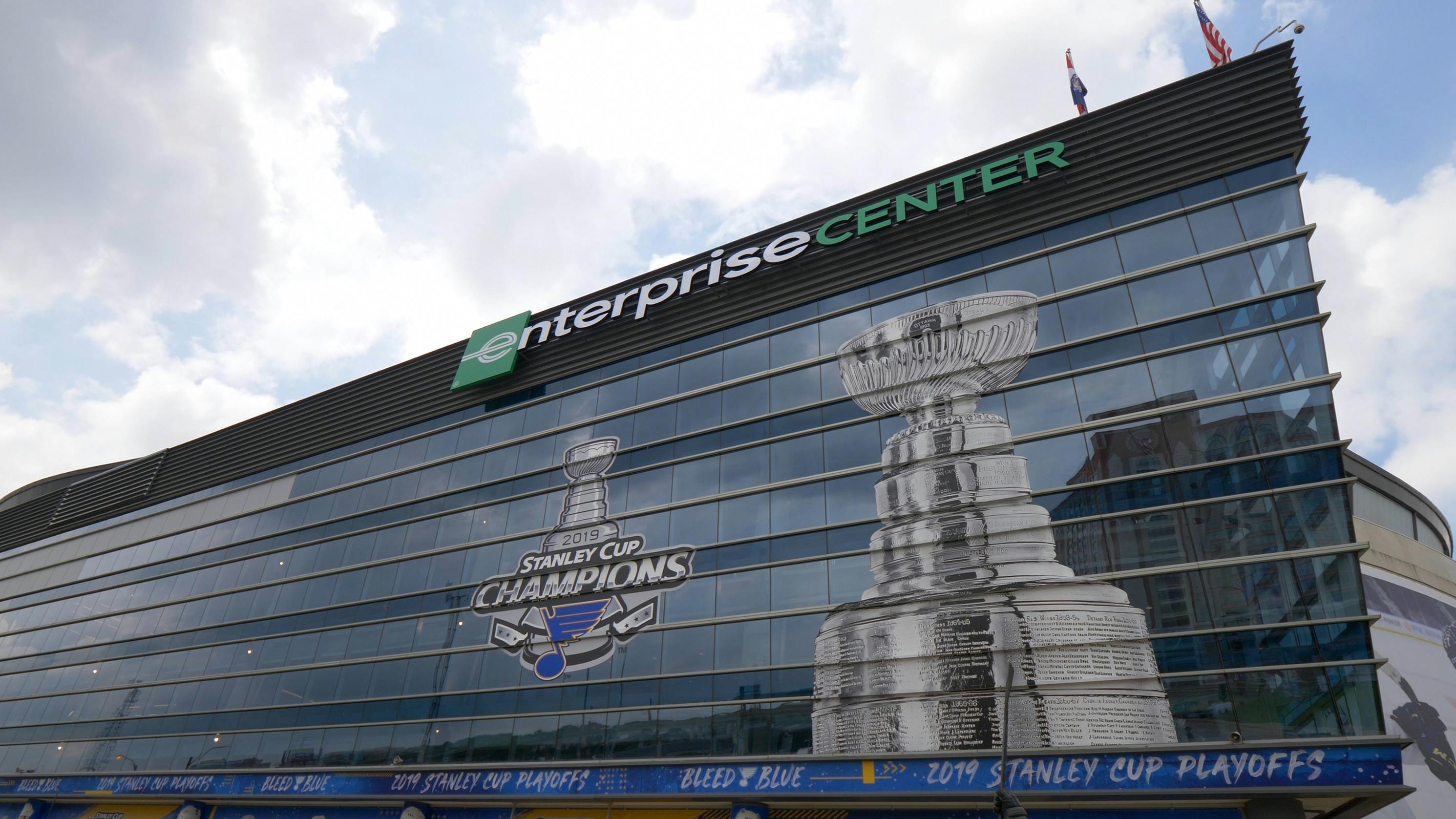 The Enterprise Center in St. Louis.