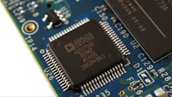 Analog Devices interface chip on a circuit board Analog Devices interface chip on a circuit board