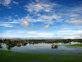 Flooded Philippines