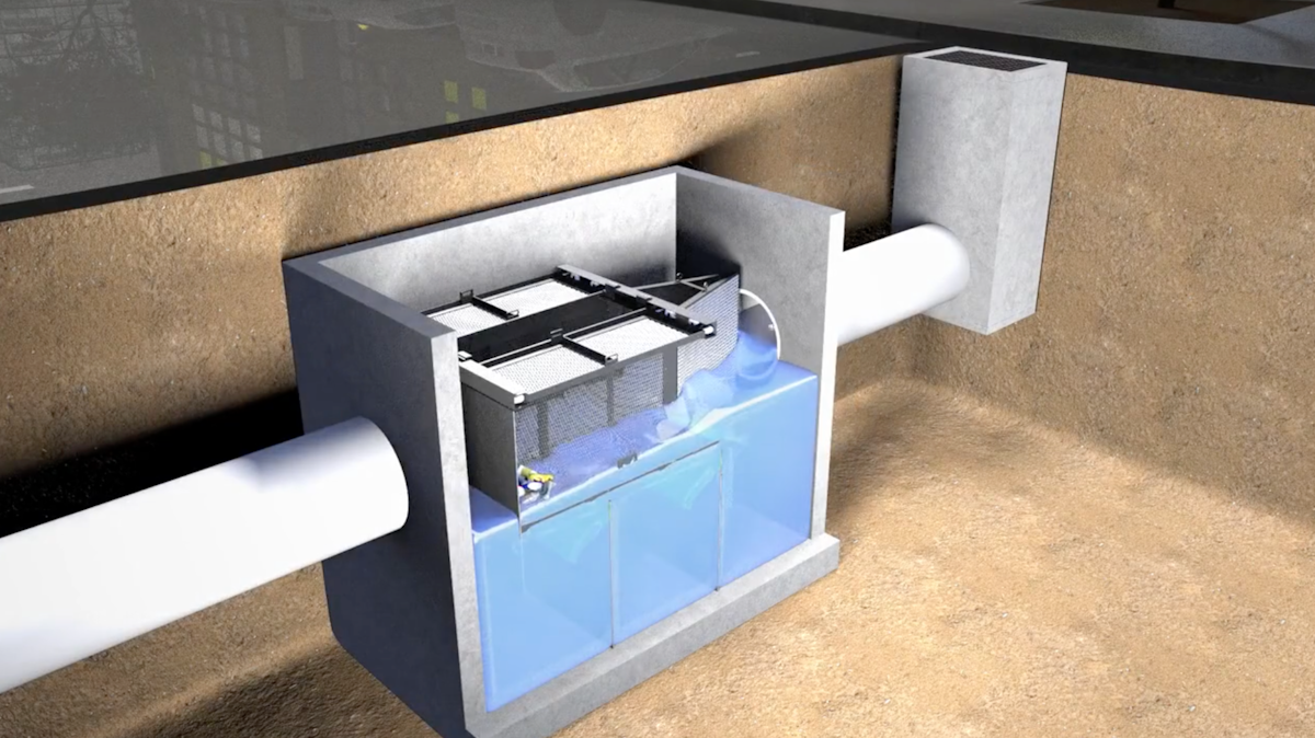 A Look Inside Bio Clean's Debris Separating Baffle Box Stormwater Online