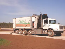 McGill Premium Compost used a blower truck to compost and reseed a range field at Camp Lejeune, NC. McGill Premium Compost used a blower truck to compost and reseed a range field at Camp Lejeune, NC.