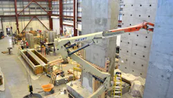Top photo: View of the KU West Campus Structural Testing Facility. Credit: Courtesy Caroline Bennett. Top photo: View of the KU West Campus Structural Testing Facility. Credit: Courtesy Caroline Bennett.