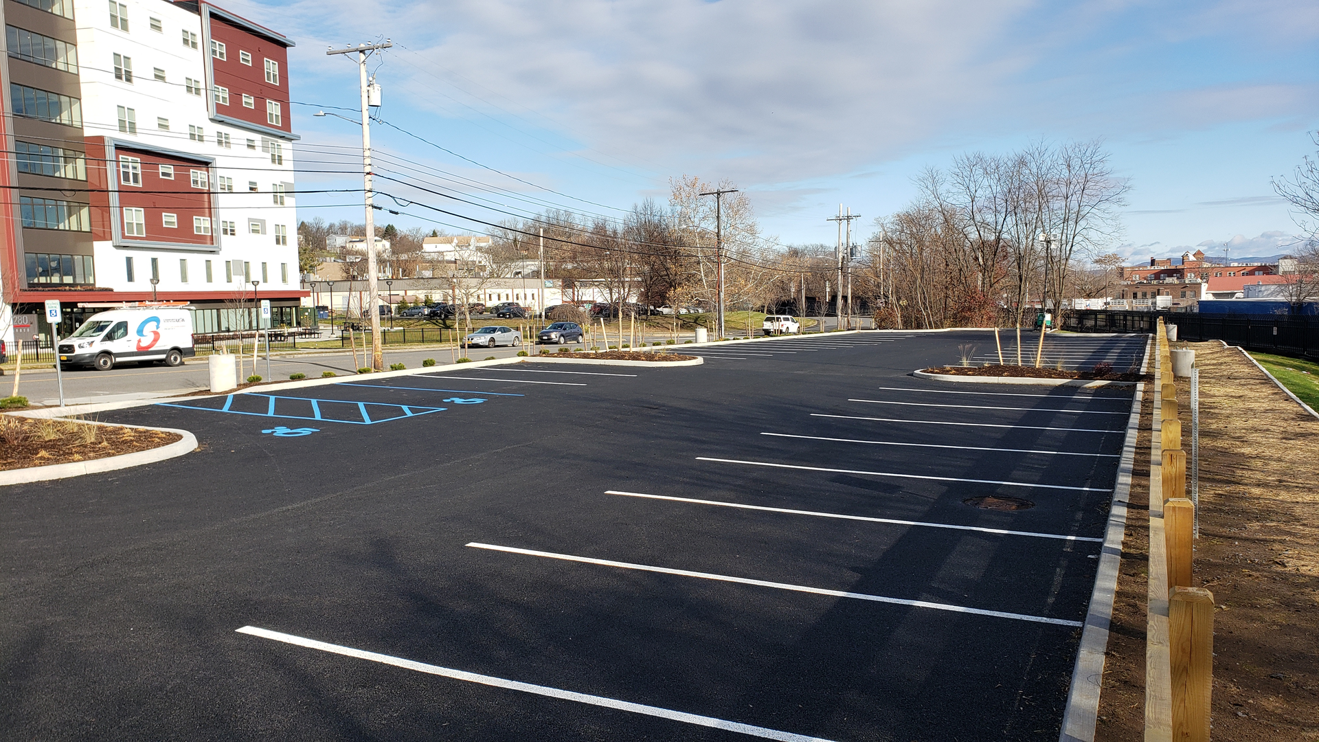 The Capital Repertory Theater of Albany, New York had a goal of providing overflow parking for their patrons.