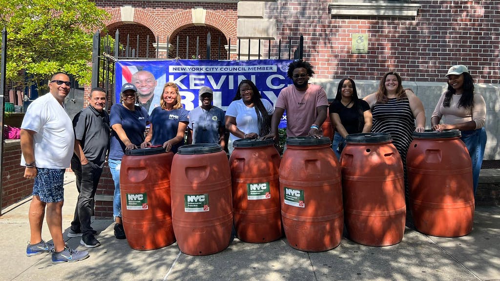 rain barrel giveaway flood control