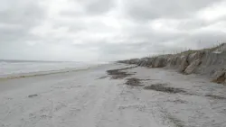 Beach erosion in Duval County, Florida. Beach erosion in Duval County, Florida.